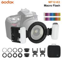 ราคา Godox Flash MF12-K2 TTL มาโครแฟลช GN16.1 ไฟจำลอง 10 ระดับ รองรับโหมด TTL/M Speedlite ประกันศูนย์ (20384756022)