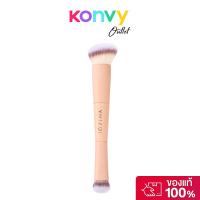 ราคา JOVINA COSMETICS PRO Liquid Duo Brush 1pc แปรงลงรองพื้นมี 2 หัวในด้ามเดียว. (42615364606)