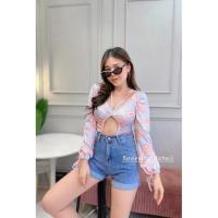 ราคา เสื้อบอดี้สูทแขนยาว เปิดหน้า เว้าหลัง Body suite by nicha (17381745550)