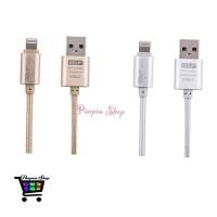 ราคา สายชาร์จ Metal Cable & Data Golf For iPhone6/5S/5 (613271354)
