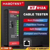 ราคา Habotest HT812A เครื่องทดสอบสายเคเบิลเครือข่ายเครื่องทดสอบ lan สายเคเบิลเครือข่ายสายโทรศัพท์เครื่องตรวจจับสาย Tracker เครื่องมือ (27178851274)
