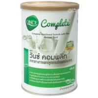 ราคา M Once Complete วันซ์ คอมพลีท อาหารทางการแพทย์สูตรครบถ้วนผสมใยอาหาร 400 กรัม กลิ่นนม (9303023140)