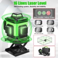ราคา KKMOON 16 Lines 4D Laser Level Green Line Self Leveling 360 Horizontal And Vertical Laser Level Gre (56753274157)