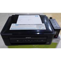 ราคา Epson L355(มือ2)ขายสินค้าในราคาลูกค้าสามารถติดตั้งไวฟายผ่ายได้เองนะค่ะเหล้าเตอร์แท็งค์ศูนย์ ปริ้น สแกน ถ่ายสาร (8374073952)