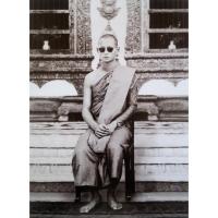 ราคา รูปถ่าย ในหลวงรัชกาลที่ 9 ทรงผนวช King Bhumibol Rama IX POSTER 7.4”x10.3” Thai Monarchy Photo Siam (41026647783)