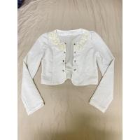 ราคา เสื้อคลุมชุดเดรส สีขาวแขนยาวปักดอกกุหลาบขาว(มือ1) (9497346434)
