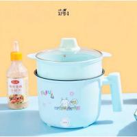 ราคา หม้อไฟฟ้า หม้อไฟฟ้าเอนกประสงค์ อุ่น ตุ๋น ต้ม นึ่ง ( มีซึ้ง ) ขนาด 1.8ลิตร ( ด้านในหม้อ สแตนเลส เทฟล่อน ) (55754786207)