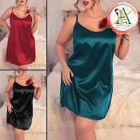 ราคา ชุดนอน​เซ็กซี่​ไซส์​ใหญ่​ ชุดนอน​สาว​อวบ​ เดรสสาว​อวบ​ ชุดนอน​ส​า​ยเดี่ยว​ไซส์​ใหญ่​ ผ้าซาติน1xl-5xl​ไม่​ระบุชื่อ​สินค้า (22763598302)