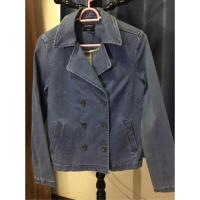 ราคา เสื้อแจ๊คเกตยีนส์ มือสอง แบรนด์ CC DOUBLE O แท้ 100% (314574484)