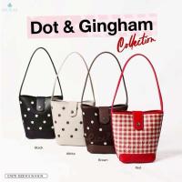 ราคา Code 1679 Polka Dots Bucket Bag CICELLE มีไว้ไม่ตกเทรนด์กับกระเป๋าทรงถังลายจุดยอดฮิต! บอกเลยว่าเทรนด์ Polka Dots (44503505306)