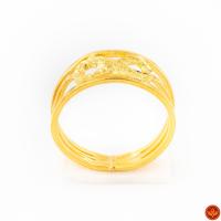 ราคา LSW แหวนทองคำแท้ ครึ่ง สลึง (1.89 กรัม) ลายอินฟินิตี้ 3 ก้าน RB-155 (3567703517)