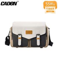 ราคา กระเป๋ากล้องกลางแจ้งญี่ปุ่น CADeN กระเป๋ากล้อง SLR กระเป๋า Canon ไหล่ Carden Contrast Color Crossbody Casual GR7B (48601024109)