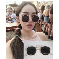 ราคา GAMT Round Aviator Sunglasses Golden Frame Gray Lins - กรอบทอง เลนส์เทา ของแท้ พร้อมส่ง (1325511204)