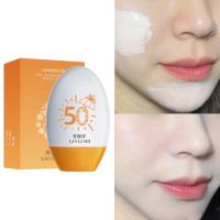 ราคา ครีมกันแดดหน้า โลชั่นกันแดด กันแดดม่วง ตัวดังTiktok กันแดดทาหน้า ครีมกันแด ครีมกันแดดกันน้ำ SPF 50 PA+++ Sunscreen (28950517093)