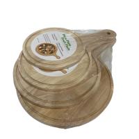 ราคา พร้อมส่งถาดไม้พิซซ่า เขียงไม้พิซซ่า ทรงกลม/ทรงเหลี่ยม มีด้ามจับ ไม้คุณภาพเกรดทำอาหาร (26331802369)