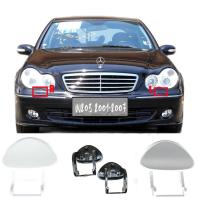 ราคา ฝาครอบเครื่องซักผ้าไฟหน้าสําหรับ 01-07 Mercedes-Benz C class W203 Fit C180 C200 C220 C240 C280 C320 C350 C32 ไฟหน้าหัวฉีดสเปรย์ (47703847127)