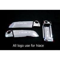ราคา (1เซต) ครอบมือเปิดประตู รถตู้ โตโยต้า ไฮเอซ คอมมิวเตอร์ ปี 2005-2013 ครอบมือจับประตูชุบโครเมี่ยม Toyota HIACE Commutor (1890996000)