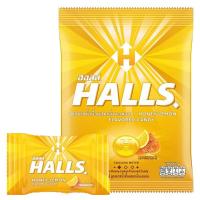 ราคา ฮอลล์ ลูกอม รสน้ำผึ้งผสมเลมอน 100 เม็ด (HALLS Honey Lemon Flavored Candy 100 pcs) (19988267068)
