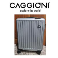 ราคา กระเป๋าเดินทาง 20 นิ้ว CAGGIONI สีเงิน ของพรีเมี่ยมจาก บัตร CitiBank (23307348365)
