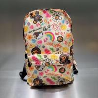ราคา ที่รัก! กระเป๋าเป้สะพายหลังสำหรับนักเรียน พิมพ์ลายการ์ตูนลิงน้อย กราฟฟิกเก๋ ความจุมาก (50054399061)