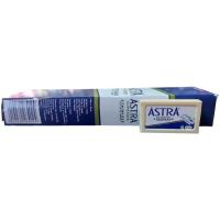 ราคา Astra Stainless Double Edge ใบมีดโกน 2คม จำนวน 1กล่อง(5ใบมีด) (42255402655)