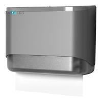 ราคา GzhxdiiziWall Mount Paper Towel Dispenser Commercial Hand Paper Towel Holder สําหรับห้องน้ําสีเทา (56451149160)