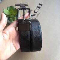 ราคา Coach Modern Harness Cut-To-Size Reversible Belt In Signature Canvas F74993 MA/BR (1902267939)