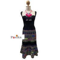 ราคา กระโปรงผ้าฝ้ายเขียนเทียน จิกเต๋า (7382282889)