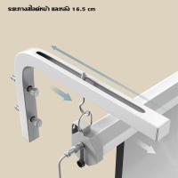 ราคา 2Pcs ที่แขวนจอโปรเจคเตอร์ Universal ปรับจอโปรเจคเตอร์แขวนผนัง L-Bracket หน้าจอภาพยนตร์ผ้าม่านขอเกี่ยวติดผนังชุด (22341234967)
