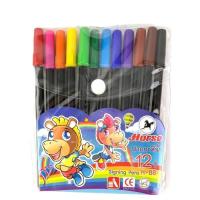 ราคา ปากกาสีน้ำ ตราม้า H-88 12 สี (4651034837)