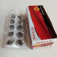 ราคา PORN259ลด15%หลอดไฟท้าย ไฟเลี้ยว ไฟถอย รถบรรทุก 6ล้อ 10ล้อ # 305 PHYLLIS 24.v 1จุด / 1ไส้ (1กล่อง10หลอด) (29888958762)