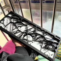 ราคา Holy60 Hollow คีย์บอร์ด Backplate ที่กําหนดเองอลูมิเนียม GH60 Wooting60HE Hollow คีย์บอร์ดชุดแผ่นไฟ (45701912722)