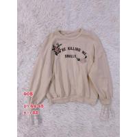 ราคา เสื้อแขนยาว ปลายแขนเป็นระบายผ้าลูกไม้ (27051369788)