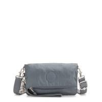 ราคา Kipling Lynne 3-1 Crossbody Wristlet Clutch steel grey metallic navy stick pr (15447731556)