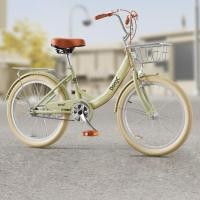 ราคา เฟรมใหม่ bike for woman จักรยานวินเทจ 20 นิ้ว จักยานคอห่าน จักรยานแม่บ้าน24นิ้ว (28863485422)
