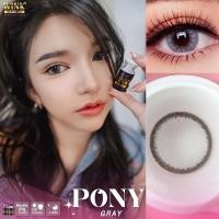 ราคา คอนแทคเลนส์ Pony (wink) ตาโต สุดปังGray-Brown (28903208788)