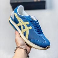 ราคา Onitsuka Tiger California 78 VIN Leather รองเท้าวิ่งกันลื่นน้ําหนักเบารองเท้าผ้าใบ unisex KWVK (46704154421)