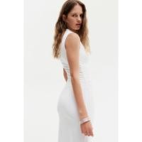 ราคา H&M(เอชแอนด์เอ็ม) เดรสสายเดียวดีเทล Twist ผู้หญิง 1265423_2 (41650808759)