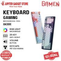 ราคา GAMEN GK300 Keyboard Membrane Gaming Feel Mechanical Keyboard Original (21896743353)