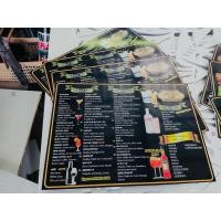 ราคา ป้ายเมนู ป้ายร้านอาหาร ร้านกาแฟ เมนูสำหรับเลือกซื้อ ป้ายเมนูพลาสวูด เมนู เครื่องดื่ม (24131936140)