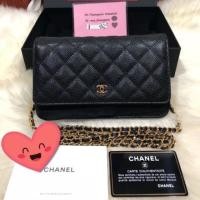 ราคา New Chanel Woc black caviar ghw holo 274 (1925818905)