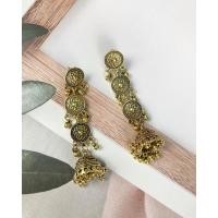 ราคา ต่างหูสวยๆ ต่างหูทรงระฆัง ต่างหูสไตล์อินเดีย+โบฮีเมียน สวยปัง ทำจากวัสดุอย่างดี (17387882308)