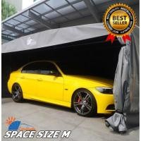 ราคา เต็นท์จอดรถสำเร็จรูป เต็นท์พับได้ CARSBRELLA รุ่น SPACE SIZE M สำหรับรถขนาดกลาง ปกป้องฝุ่นและสิ่งสกปรก (10375160153)
