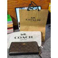 ราคา กระเป๋าสตางค์ coach ใบยาว100% (48954761983)