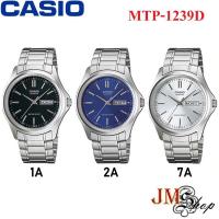 ราคา Casio รุ่น MTP-1239D [รับประกัน 1 ปี] นาฬิกาข้อมือผู้ชาย (1164601807)