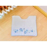 ราคา พรมปูพื้นรองชักโครก สีฟ้าปักลายดอก ยี่ห้อ color decor มือสองสภาพดี สินค้าญี่ปุ่น-เกาหลีแท้ (21189212966)