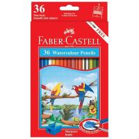 ราคา FABER CASTELL PARROT WATERCOLOR PENCIL 114466 (สียาว 36 สี) (44652952064)