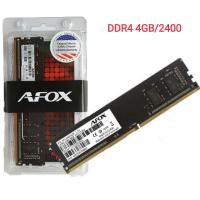 ราคา RAM(แรม) DDR4(2400) 4GB AFOX (8chip) Desktop Memory (5679865597)