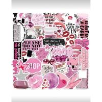 ราคา สติกเกอร์ Y2K วินเทจ KPOP สติกเกอร์ไวนิลกันน้ำ 50 ชิ้น (55200796907)