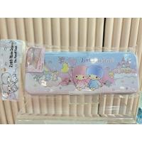 ราคา กล่องดินสอเหล็ก The Little Twin Stars - Sanrio ลิขสิทธิ์แท้ Tin Pencil Case (26813374595)